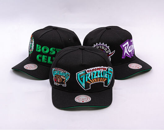 Kšiltovka Mitchell & Ness - NBA Busted Pro HWC - Vancouver Grizzlies - Black