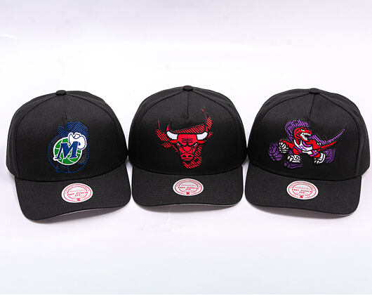 Cap Mitchell & Ness - NBA Tilted Pro Snapback Hwc - Dallas Mavericks - Black