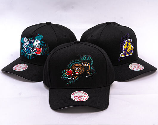 Cap Mitchell & Ness - NBA Tilted Pro Snapback Hwc - Vancouver Grizzlies - Black