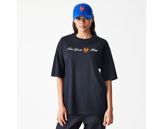 Tee New Era - MLB Graphic Oversized Tee - NY Mets - Black