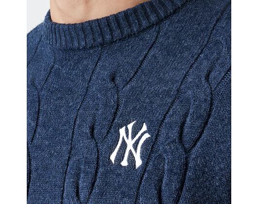 Sweater New Era - MLB Cable Knit Crew - NY Yankees - Navy