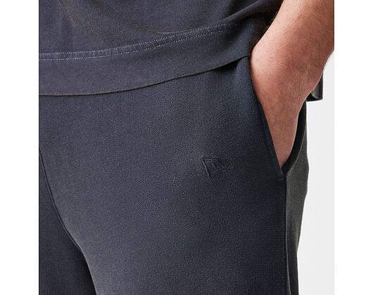 Pants New Era - Branded Washed Straight Sweatpants - Black
