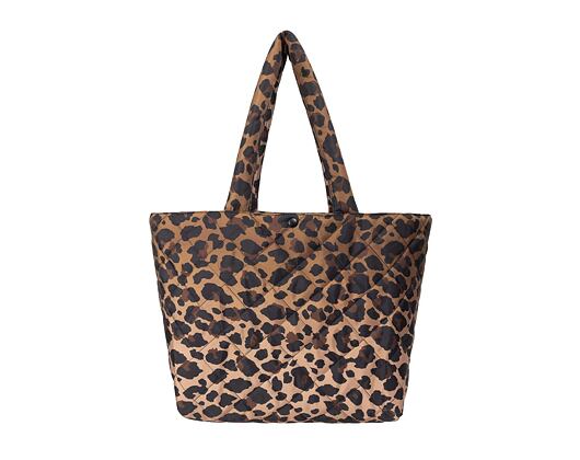 Bag New Era - MLB Leopard Quilted Tote Bag - NY Yankees - Brown / Black