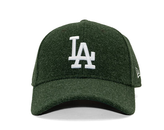 Cap New Era - MLB Melton Wool 9FORTY - LA Dodgers - Dark Green / White