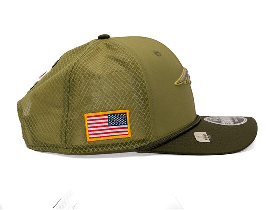 Cap New Era - NFL25 "Salute to Service" - 9SEVENTY Stretch-Snap - New England Patriots 