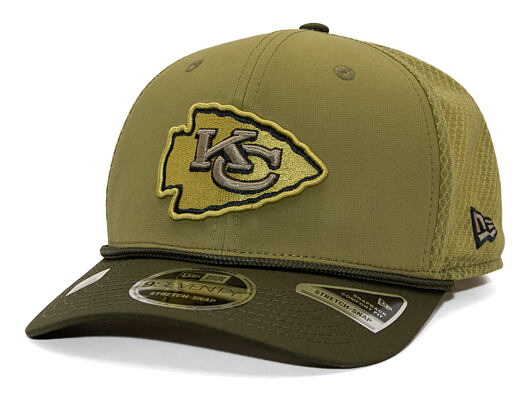Cap New Era - NFL25 "Salute to Service" - 9SEVENTY Stretch-Snap - Kansas City Chiefs 