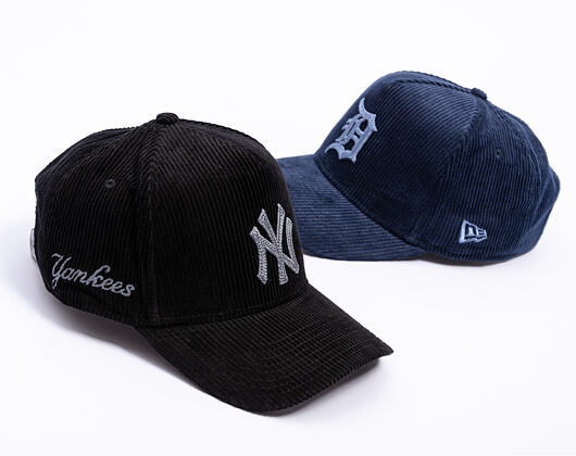 Cap New Era - MLB Cord 9FORTY A-Frame - NY Yankees - Black