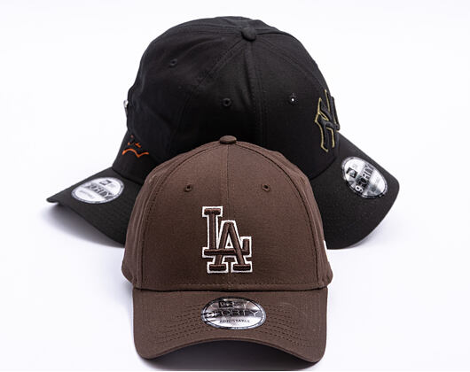 Cap New Era - MLB Team Outline 9FORTY - LA Dodgers - Brown / Stone