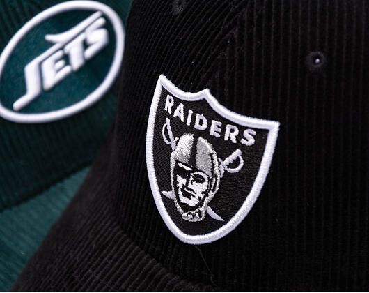 Cap New Era - NFL Cord 9FORTY M-Crown - LAs Vegas Raiders - Black