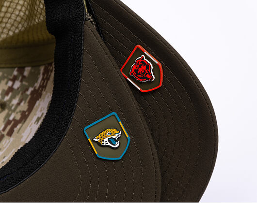 Cap New Era - NFL25 "Salute to Service" - 9SEVENTY Stretch-Snap - Chicago Bears 