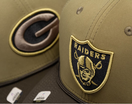 Cap New Era - NFL25 "Salute to Service" - 9SEVENTY Stretch-Snap - Las Vegas Raiders 