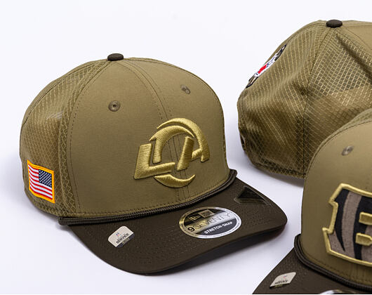 Cap New Era - NFL25 "Salute to Service" - 9SEVENTY Stretch-Snap - Los Angeles Rams 