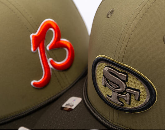 Cap New Era - NFL25 "Salute to Service" - 9SEVENTY Stretch-Snap - San Francisco 49ers 