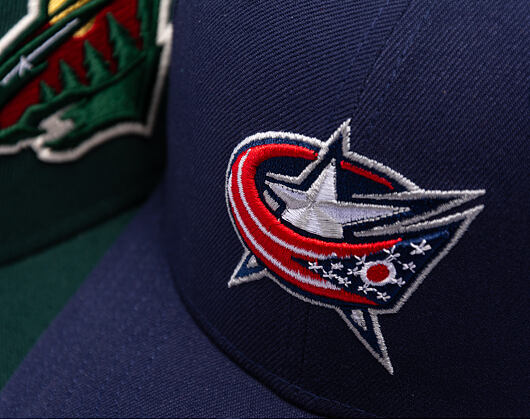 Cap New Era - NHL 9SEVENTY Stretch-Snap - Columbus Blue Jackets - Team Color