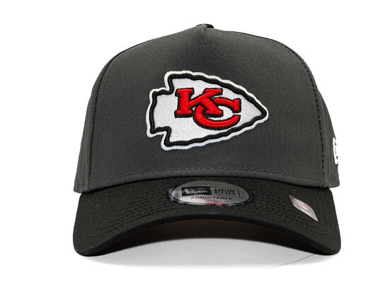 Cap New Era - NFL Charcoal Drop 9FORTY A-Frame - Kansas City Chiefs - Steel Clouds / Black