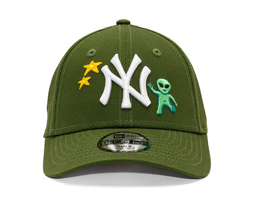 Kids Cap New Era - MLB Kids Space Icon 9FORTY - NY Yankees - Rifle Green