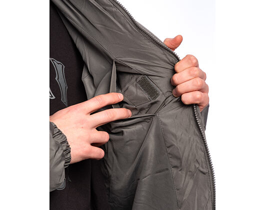 Karl Kani - Small Signature Embossed Logo Puffer Jacket - Grey