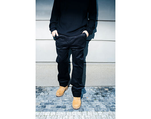 Pants New Era - Branded Cord Chino Pants - Black