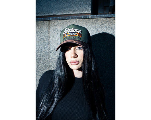 Kšiltovka Stetson - Trucker Cap Speed Shop