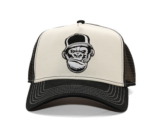 Stetson - Trucker Cap Ape by FWS - Black/White