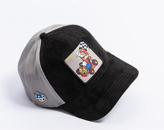 Capslab Trucker Premium Mario Kart XCapslab Black/Stone