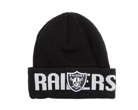 Beanie New Era - NFL Wordmark Beanie - LAs Vegas Raiders - Black