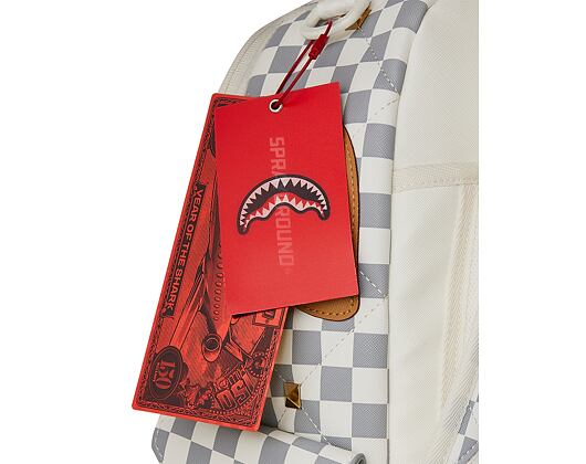 Sprayground Cream Henny Quilt Puff Backpack