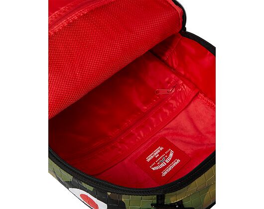 Sprayground Woodland Camo Check Backpack