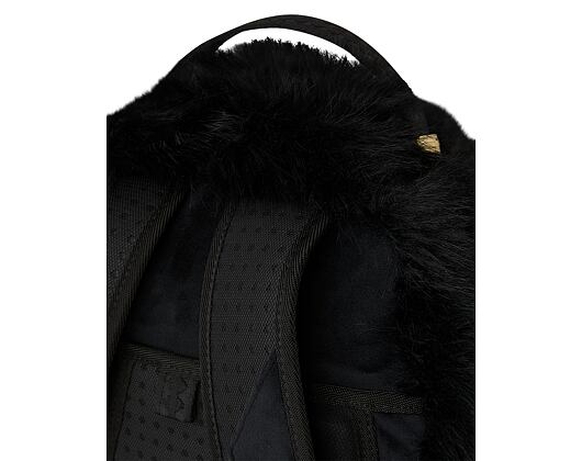 Sprayground Fur Cray Black Backpack
