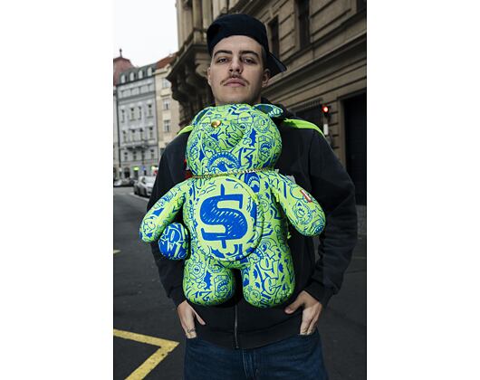 Sprayground Tatted Up No Face Moneybear Backpack