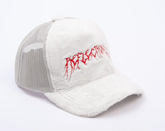 Kšiltovka Reflection Luxury Fuzzy Trucker - Oats red