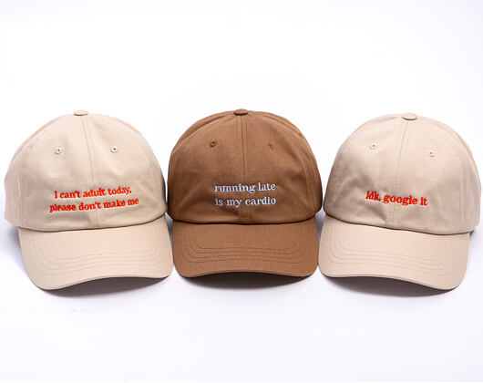 8by8 Dadcap - "idk, google it" - Tan/Orange