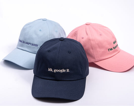 8by8 Dadcap - "idk, google it" - Navy/White