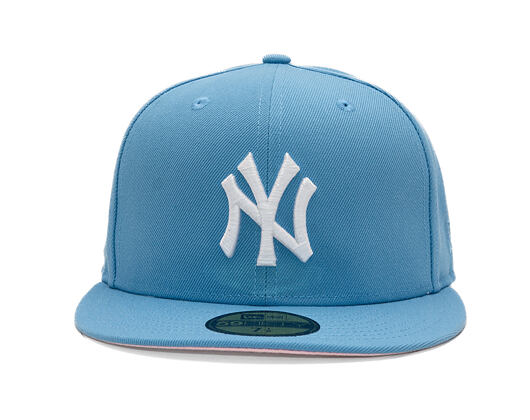 New Era - MLB 1999 WS 59FIFTY - NY Yankees - Sky Blue / Pink UV