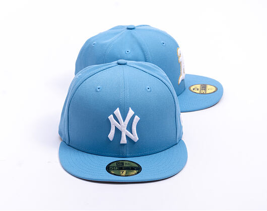 New Era - MLB Seasonal 59FIFTY - NY Yankees - Sky Blue / Pink UV