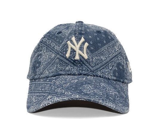 Cap New Era - MLB Washed Paisley 9TWENTY - NY Yankees - Navy