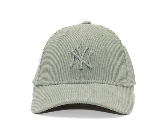 Womens Cap New Era - MLB Pastel Cord 9FORTY M-CROWN - NY Yankees - Pastel Green