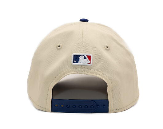 Cap New Era - MLB Colorblock 9FORTY M-CROWN - LA Dodgers - Cream