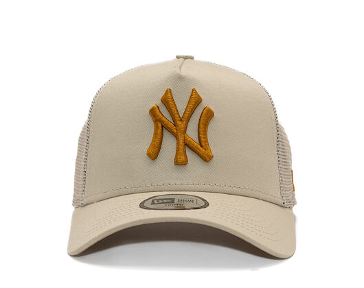 Kids Cap New Era - MLB Essential 9FORTY Trucker - NY Yankees - Stone