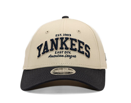 Kids Cap New Era - MLB Wordmark 9FORTY M-CROWN - NY Yankees - Cream