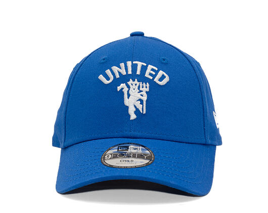 Kids Cap New Era -  Seasonal 9FORTY - Manchester United FC - Blue