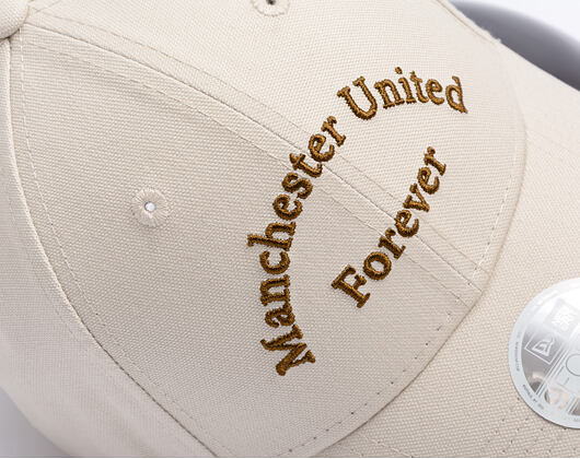 Womens Cap New Era -  Wordmark 9FORTY - Manchester United FC - Chestnut Brown