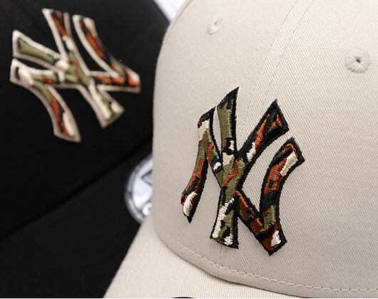Cap New Era - MLB Outline Camo 9FORTY - NY Yankees - Stone