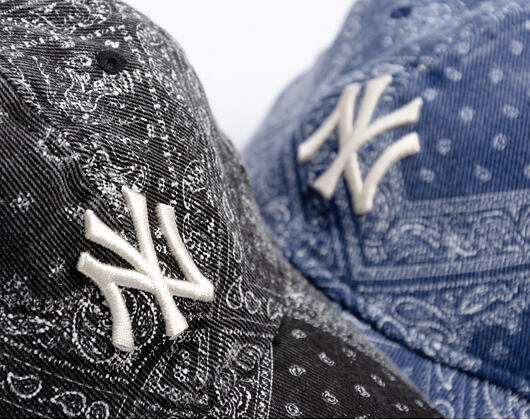 Cap New Era - MLB Washed Paisley 9TWENTY - NY Yankees - Black