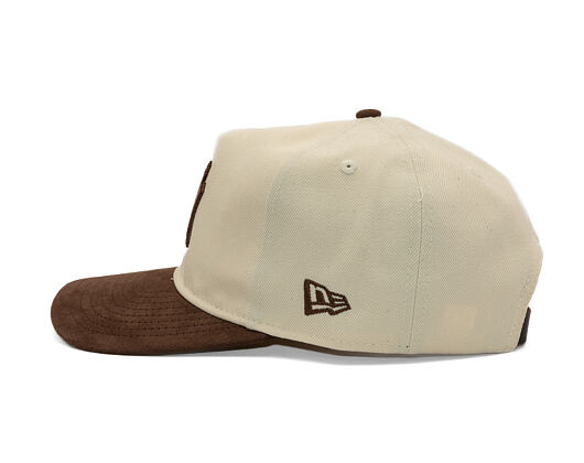 Cap New Era - MLB Suede Visor 9FIFTY A-Frame - NY Yankees - Cream