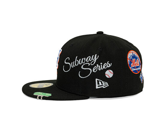 Cap New Era - MLB IMAGE DROP - Subway Series 59FIFTY - NY Mets - Black