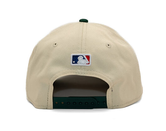 Cap New Era - MLB Colorblock 9FORTY M-CROWN - Oakland Athletics - Cream