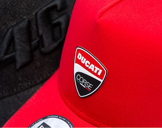 Cap New Era - Ducati Motor Core 9FORTY Trucker - Scarlet