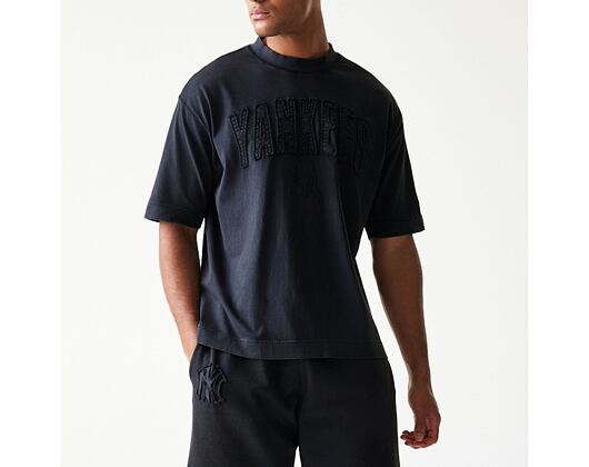 Tee New Era - MLB Washed Boxy Tee - NY Yankees - Black