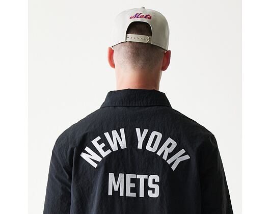 Jacket New Era - MLB Coaches Jacket - NY Mets - Black